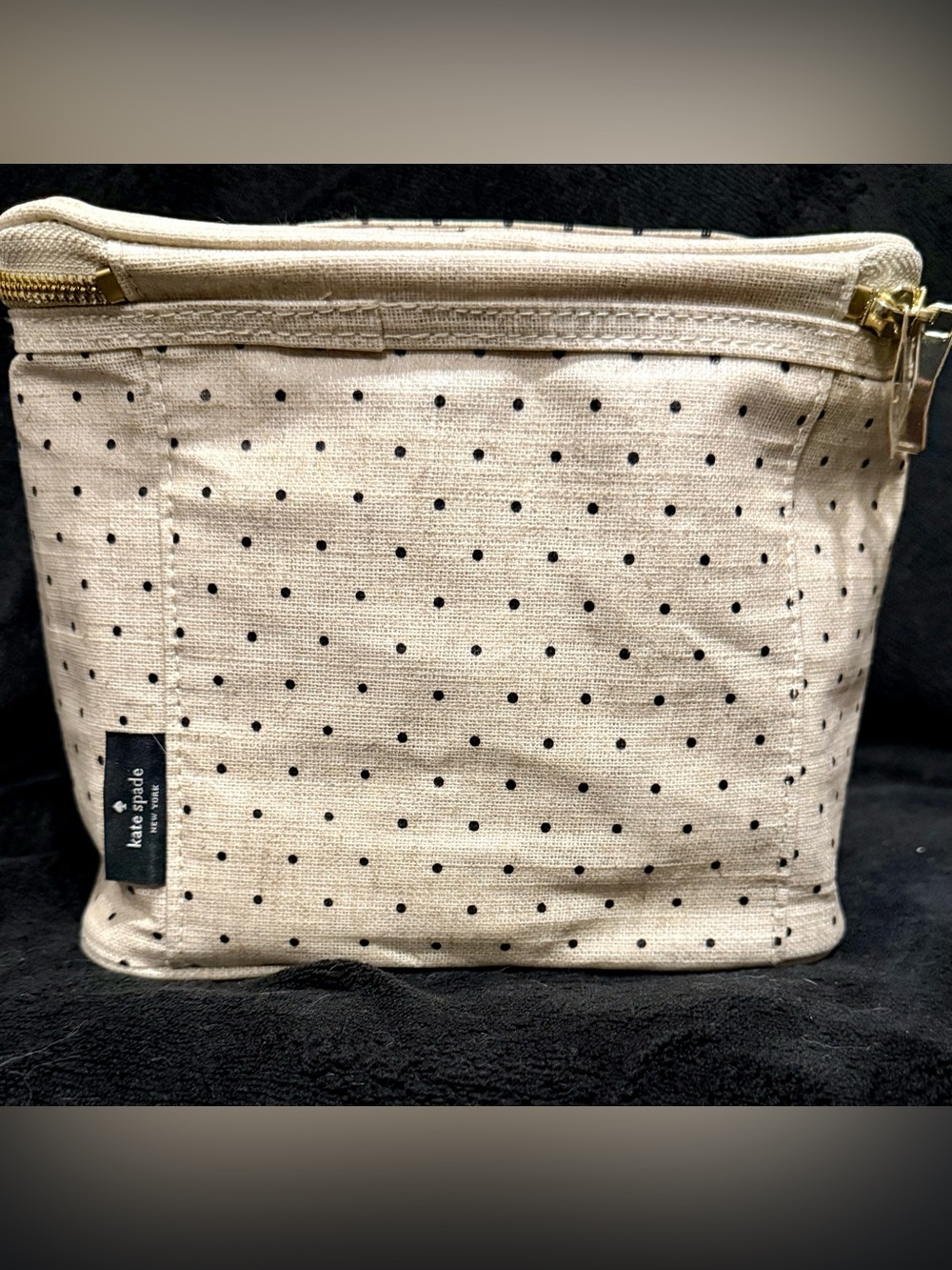 Kate Spade Cream Polka Dot Insulated Lunch Tote Bundle 🤩❤️🤩 - Picture 4 of 17